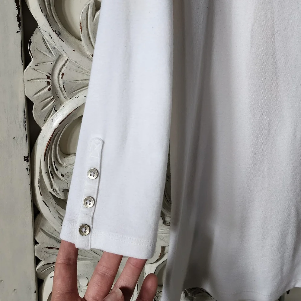 Essential basic White tee - Picture 6 of 12